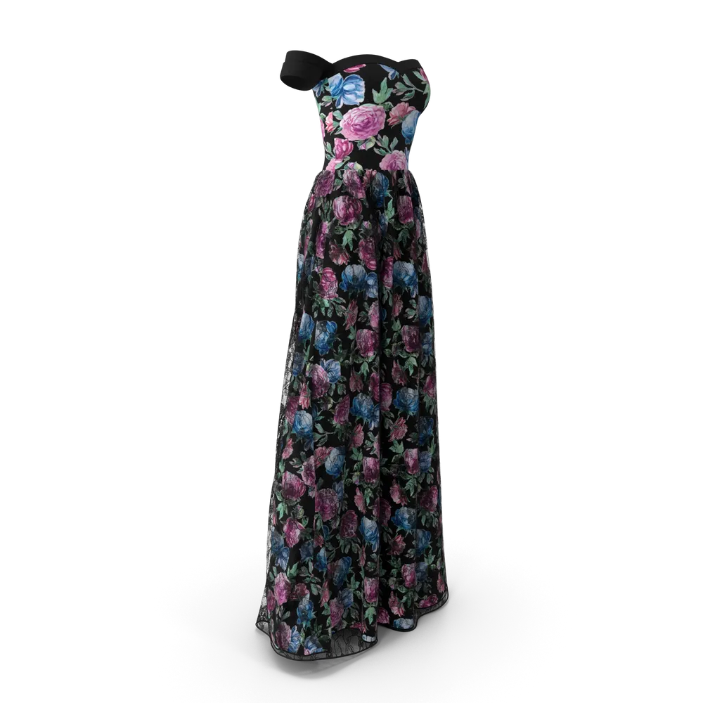 Black Women's Gown view 4