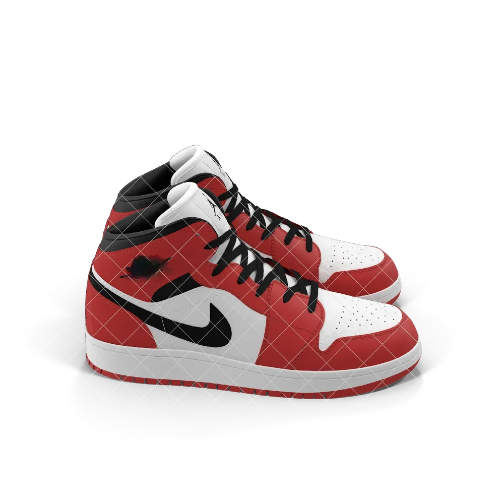 Nike Air Jordan 1 Red And Black view 4